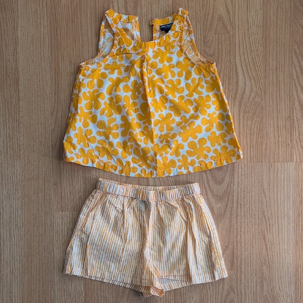 Marimekko Yellow Floral Garment
